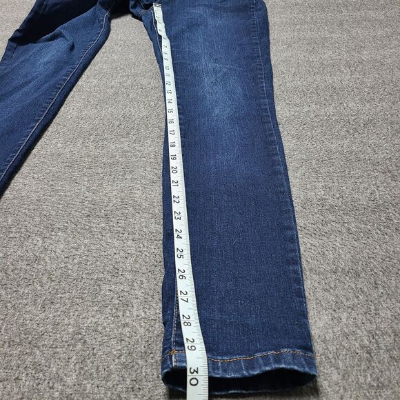 Jones New York Womens Jeans 6 Blue Essex Skinny Festival Party Denim Pants - Picture 2 of 10